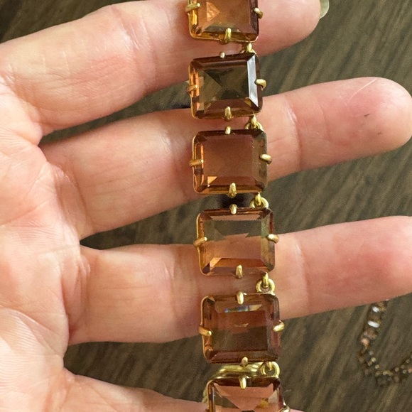 J. Crew  crystal necklace - Picture 14 of 16